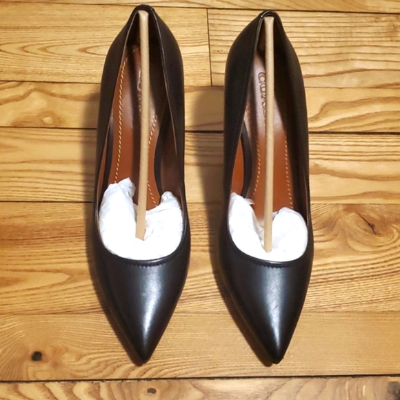 Coach Shoes - NIB Coach Waverly Black Pumps